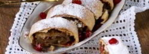 штрудель с сухофруктами. Шаг 4