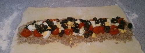 штрудель с тунцом. Шаг 10