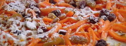 штрудель с тыквой, изюмом и вяленой вишней. Шаг 10