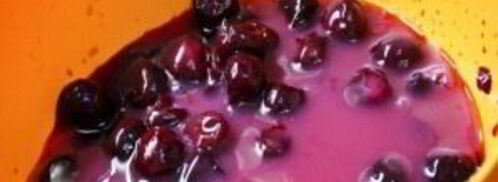 штрудель с вишней из слоеного теста. Шаг 5