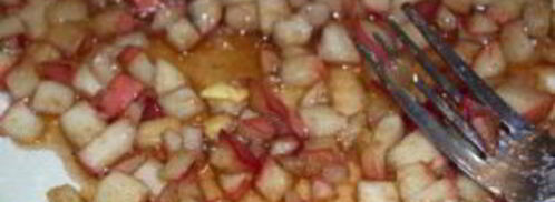 штрудель с яблоками из слоеного теста. Шаг 5