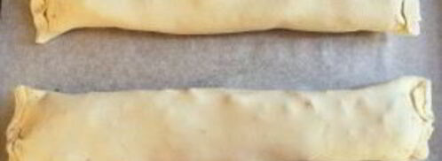 штрудель яблочный из готового слоеного теста. Шаг 6