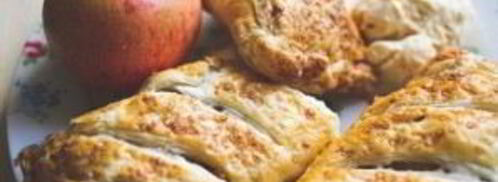 штрудель яблочный из готового слоеного теста. Шаг 8