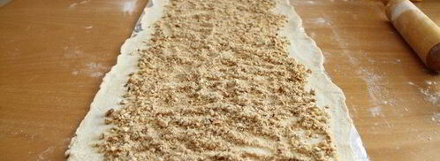 яблочно-вишневый штрудель. Шаг 7