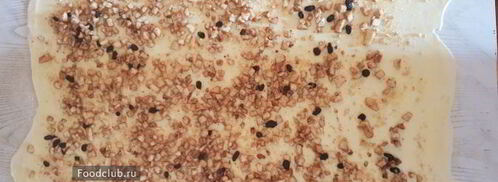 яблочный штрудель из готового теста. Шаг 7