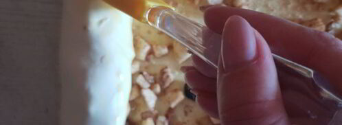 яблочный штрудель из готового теста. Шаг 8