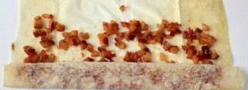 яблочный штрудель из лаваша. Шаг 4