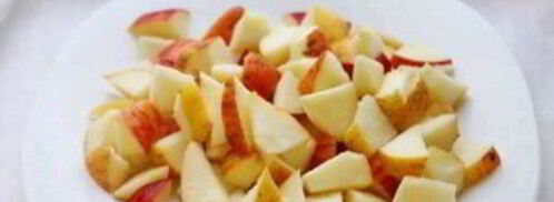 яблочный штрудель из слоеного дрожжевого теста. Шаг 3