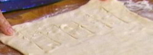 яблочный штрудель с изюмом. Шаг 2