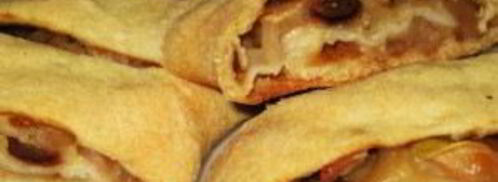 яблочный штрудель с изюмом. Шаг 6