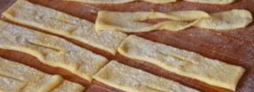 сладкий хворост. Шаг 3