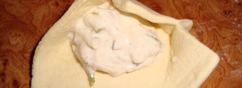 слойки по-киевски с творогом. Шаг 9