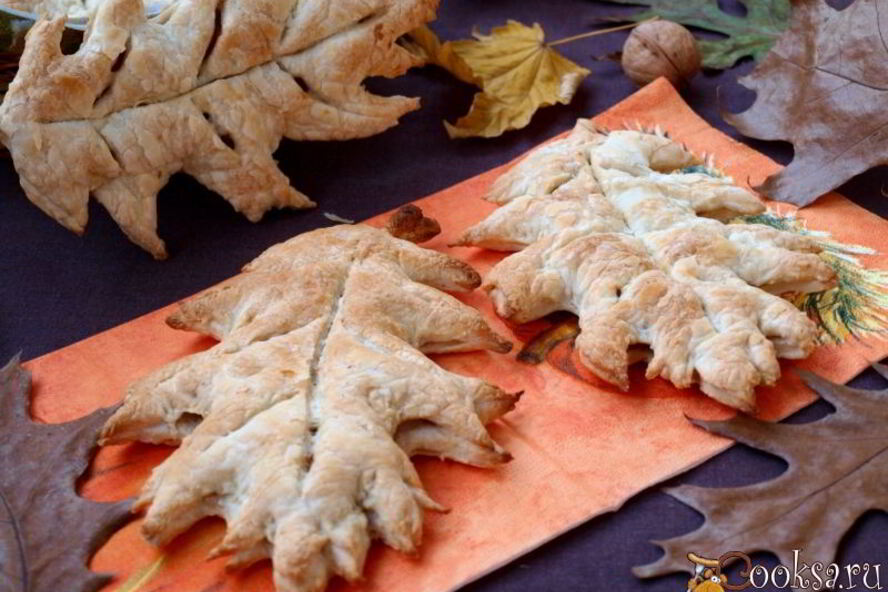 Рецепт слоек с айвой и грецкими орехами