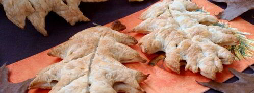 слойки с айвой и грецкими орехами. Шаг 9