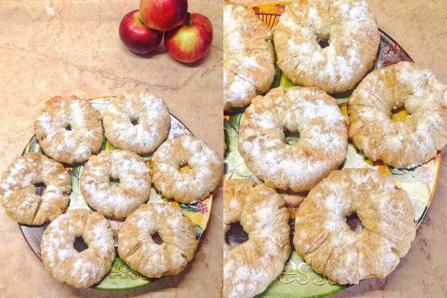 Рецепт слоек с ананасом