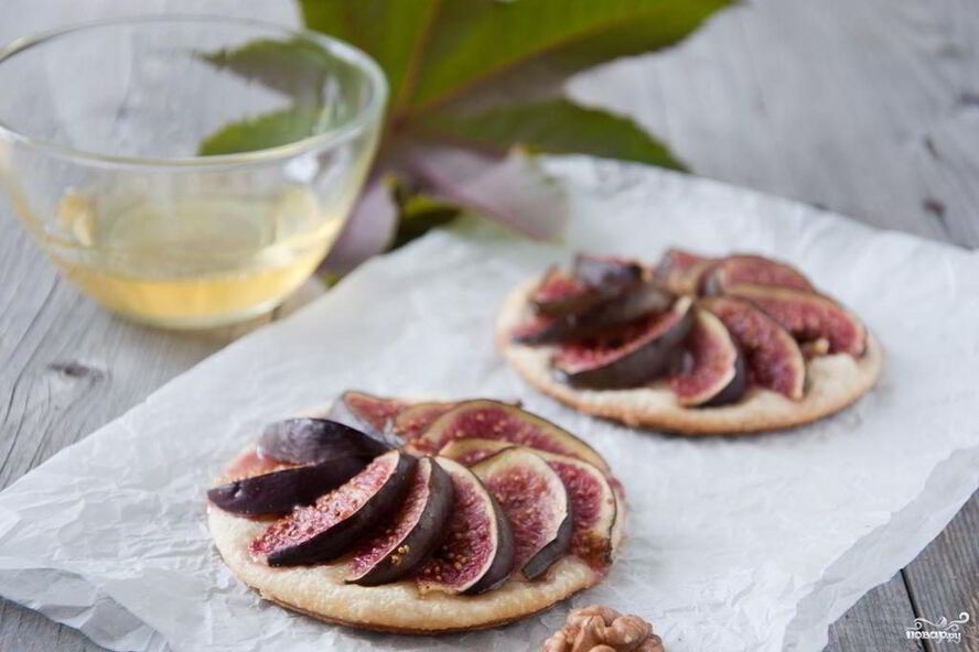 Рецепт слоек с инжиром
