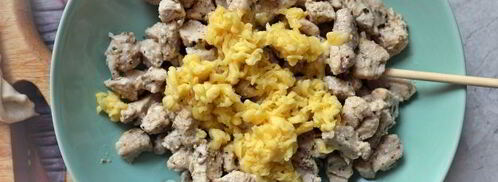 слойки с мясом dog bowl. Шаг 17