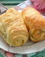 Слойки с шоколадом Проще простого