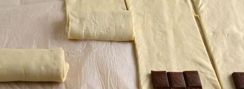 слойки с шоколадом проще простого. Шаг 4