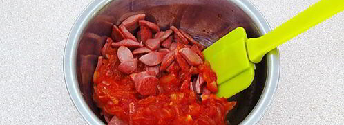 слойки с сосисками. Шаг 6