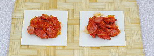 слойки с сосисками. Шаг 8