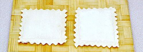 слойки с сосисками. Шаг 9