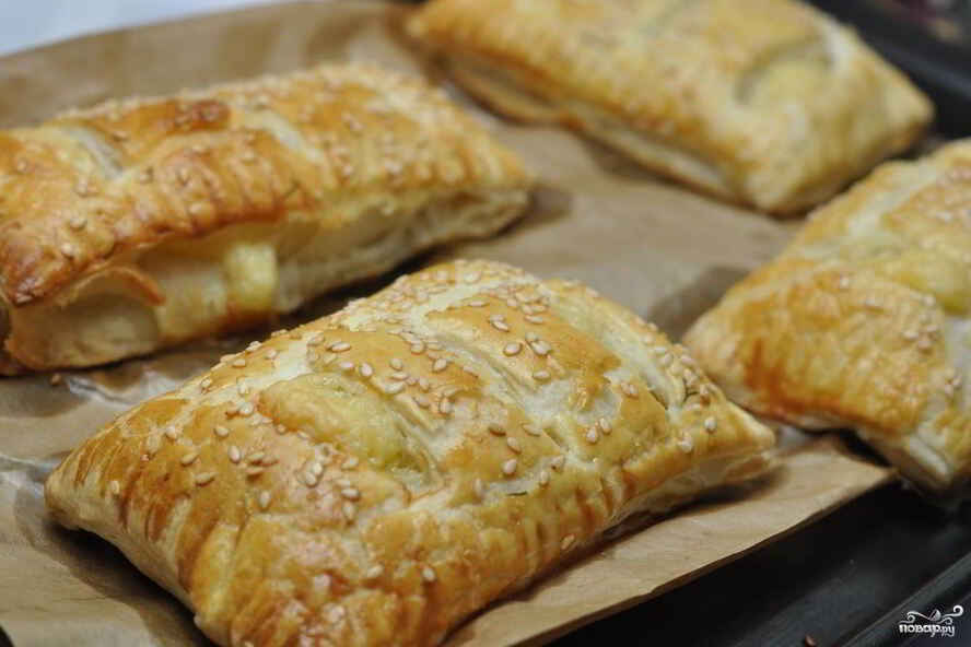 Рецепт слоек с сулугуни