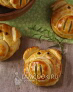 Слойки с сыром из готового слоеного теста