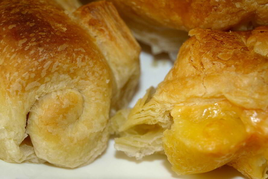 Рецепт слоек с сыром