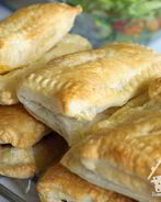 Слойки со шпротами