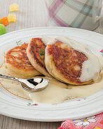 Банановые сырники с цукатами