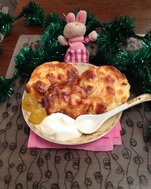 Диетические сырники в духовке без муки и сахара