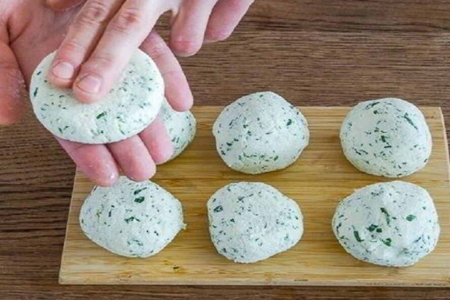 Рецепт несладких сырников