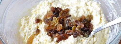 сырники с изюмом в микроволновке. Шаг 6