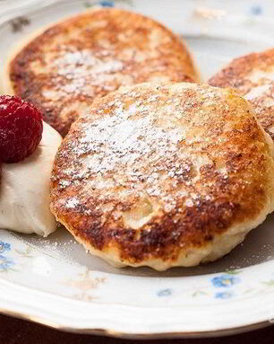 Сырники с мукой