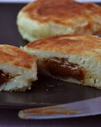 Сырники с вареной сгущенкой