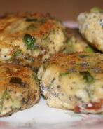 Сырники с зеленым луком и укропом