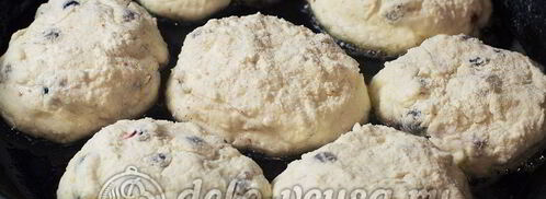 сырники со смородиной. Шаг 6