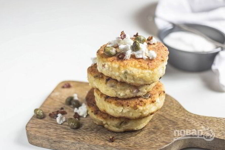 Рецепт сырников соленых