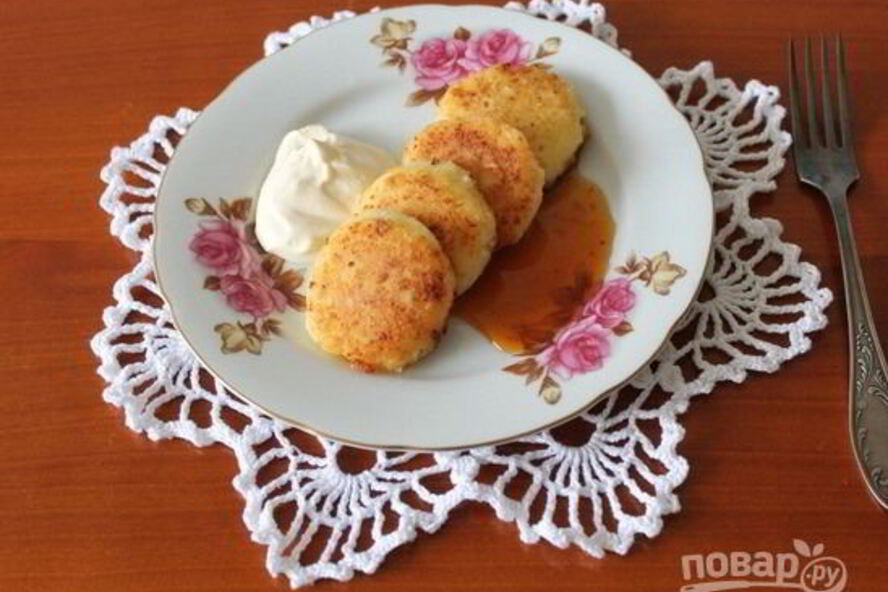 Рецепт сырников творожных с манкой