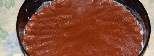 вишнево-шоколадный сырник. Шаг 4