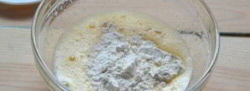 бисквитно-песочное тесто. Шаг 3