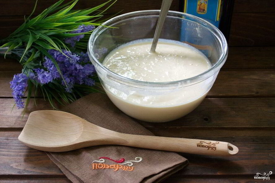 Рецепт дрожжевого теста для блинов