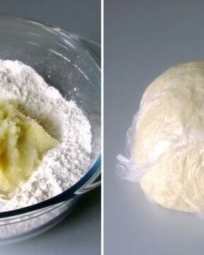 Картофельное тесто для пирожков