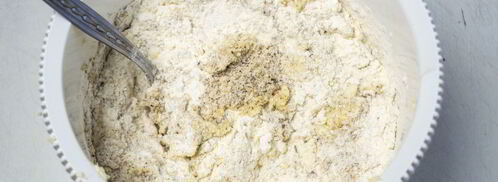 ореховое песочное тесто. Шаг 4