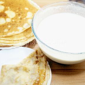 Тесто на блины