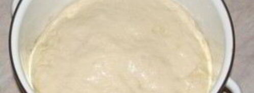 постное дрожжевое тесто. Шаг 4