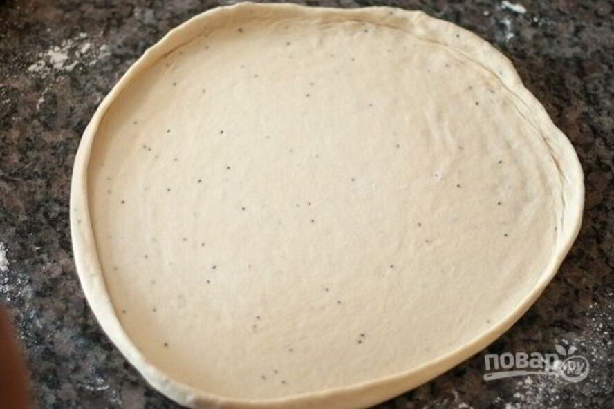 Рецепт пресного теста для пиццы без дрожжей