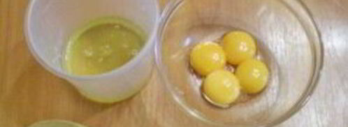 простое бисквитное тесто. Шаг 2