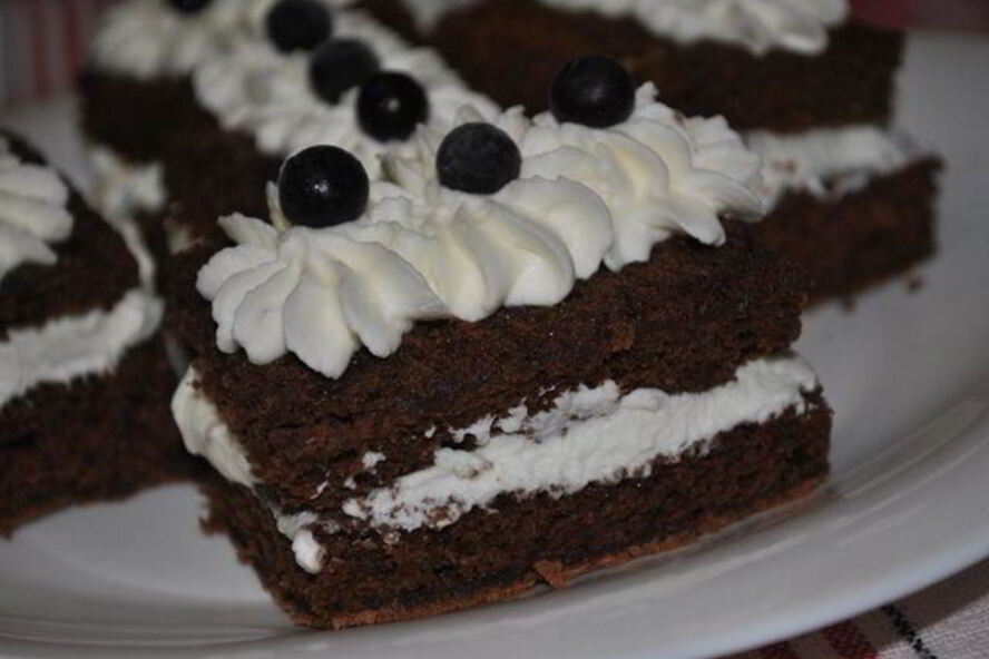 Рецепт шоколадного теста на белках